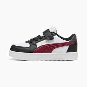 Sneakers pour enfants PUMA Caven 2.0, PUMA Black-Team Regal Red-PUMA White, extralarge